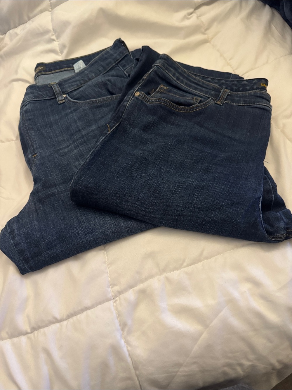 Lee Women's Skinny Jeans Trio in Dark, Medium and Light Blue